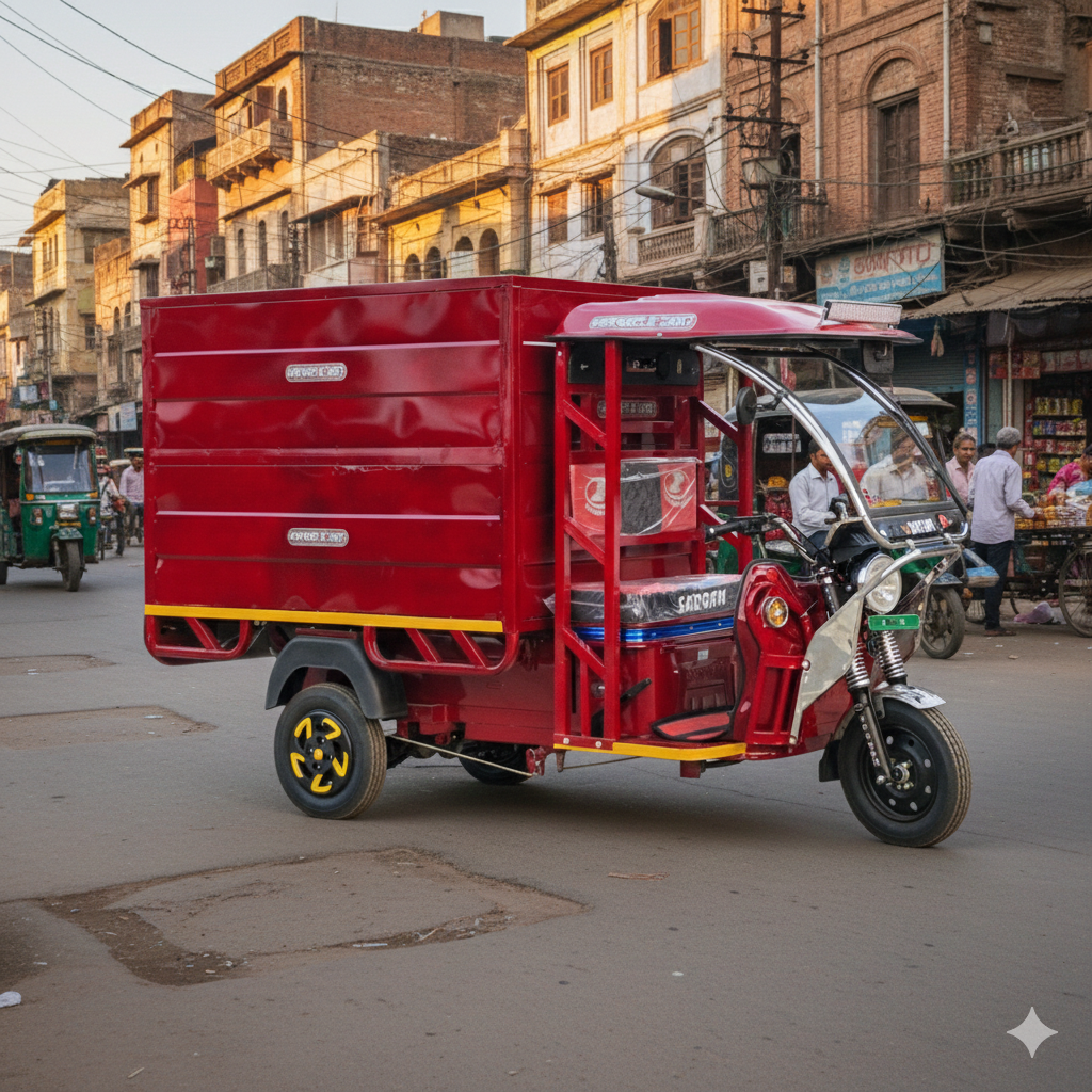Sargam EV Cargo Closed Body